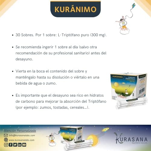 1711673654 464 Kuranimo 30 sobres Triptofano Puro