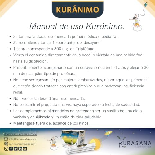 1711673654 472 Kuranimo 30 sobres Triptofano Puro