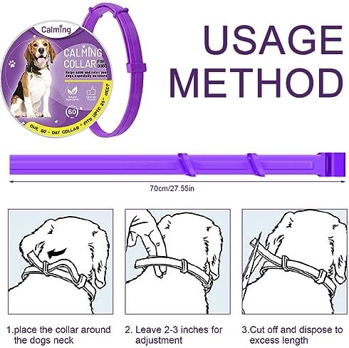 1711695244 99 kyaoayo Collar calmante para perros feromonas para perros collar calmante