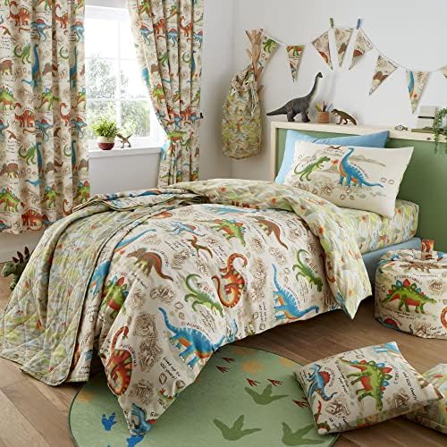 1711704340 114 Happy Linen Company Manta con peso lavable para ninos Dinosaur