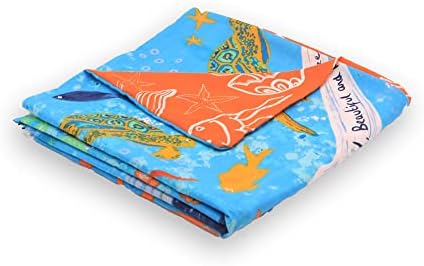 Happy Linen Company Manta con peso lavable para niños Ocean Friends Sealife azul de 7 libras, 90 x 120 cm, manta con peso y calma la gravedad, para terapia de ansiedad 1 1711783812 955 Happy Linen Company Manta con peso lavable para ninos Ocean