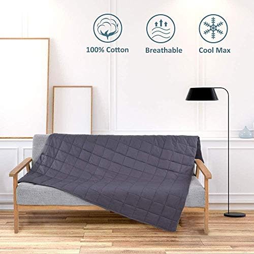 1711806951 823 Manta Terapia con Funda23kg Weighed Blanket para Peso Corporal 18 32kg