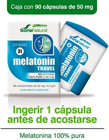 1711885231 358 Soria Natural Melatonina 18mg 100 Pura Sueno Melatonina para