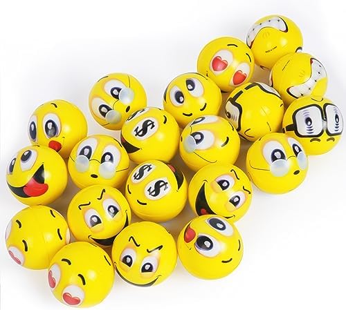 1711915601 693 Ainiv Bola de Emoticonos 20 Pieces Fidget Bolas con Sonrisa