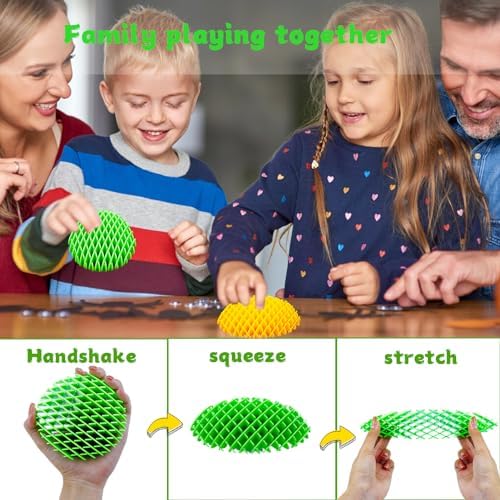 2 Piezas Antiestres Juguetes, Fidget Worm Toy, Fidget Spinner Toys, Ansiedad Alivio del Estrés Juguete, Juguete de Gusano Inquieto, Juguetes Sensoriales para Niños y Adultos 4 1711939734 134 2 Piezas Antiestres Juguetes Fidget Worm Toy Fidget Spinner Toys
