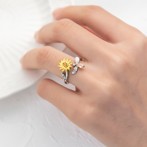 Anillo giratorio para la ansiedad 