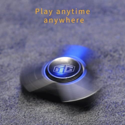 FLADO Fidgets Juguete Metal Mano Spinner EDC Reductor, Anti-Ansiedad Fidget Spinner Sensorial Estrés Alivio TDAH, Favores de Fiesta para Niños/Adultos Regalo de San Valentín (Negro) 2 1712222825 860 FLADO Fidgets Juguete Metal Mano Spinner EDC Reductor Anti Ansiedad Fidget