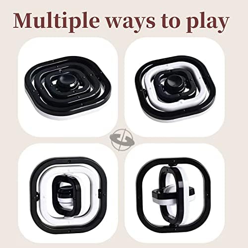 1712242136 616 Yeefunjoy Fidget Juguetes Blanco y Negro Juguete para Dedos Fidget