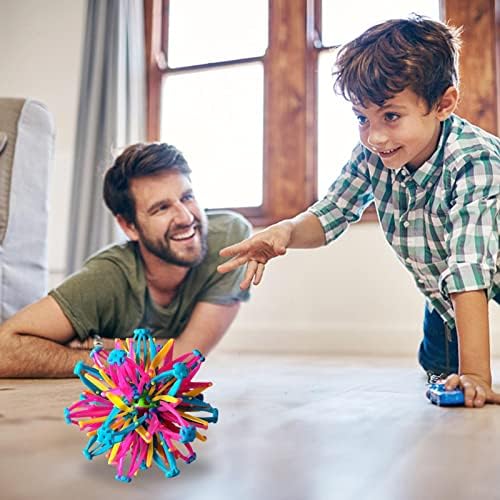Bola Mágica Expansible De Colores – Juguete De Respiración Que Se Estira Y Encoge, Ideal Para Aliviar El Estrés En Niños Y Adultos
