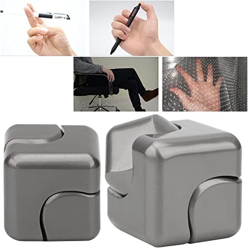 Pinsofy Fidget Toy, Juguete de Descompresión para Aliviar el Estrés Y la Ansiedad para Gyro Toy para Mayores de 6 Años(Gris Metalizado) 6 1712284337 376 Pinsofy Fidget Toy Juguete de Descompresion para Aliviar el Estres