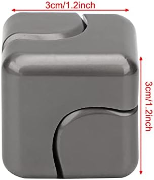 Pinsofy Fidget Toy, Juguete de Descompresión para Aliviar el Estrés Y la Ansiedad para Gyro Toy para Mayores de 6 Años(Gris Metalizado) 7 1712284337 767 Pinsofy Fidget Toy Juguete de Descompresion para Aliviar el Estres