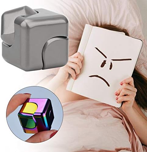 Pinsofy Fidget Toy, Juguete de Descompresión para Aliviar el Estrés Y la Ansiedad para Gyro Toy para Mayores de 6 Años(Gris Metalizado) 5 1712284337 783 Pinsofy Fidget Toy Juguete de Descompresion para Aliviar el Estres