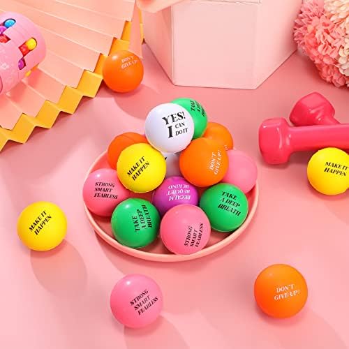 Kasyat 30 Piezas de Bolas de Estrés Motivacionales Bolas de Espuma de Colores Bola de Alivio de Estrés Inspiradora Paquete de Bola de Estrés con Citas Bola Pequeña de Ansiedad para Motivar Alentar 3 1712307251 371 Kasyat 30 Piezas de Bolas de Estres Motivacionales Bolas de