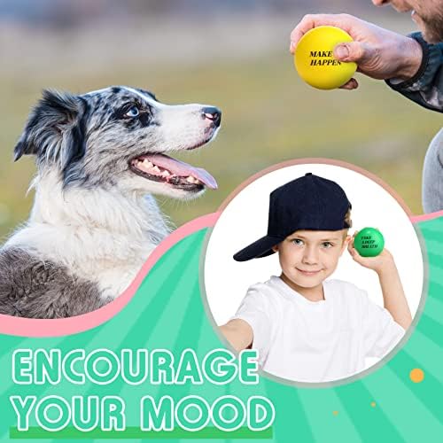 Kasyat 30 Piezas de Bolas de Estrés Motivacionales Bolas de Espuma de Colores Bola de Alivio de Estrés Inspiradora Paquete de Bola de Estrés con Citas Bola Pequeña de Ansiedad para Motivar Alentar 6 1712307251 61 Kasyat 30 Piezas de Bolas de Estres Motivacionales Bolas de
