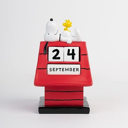 1712349327 346 Grupo Erik Calendario perpetuo 3D Snoopy Doghouse Calendario 3D