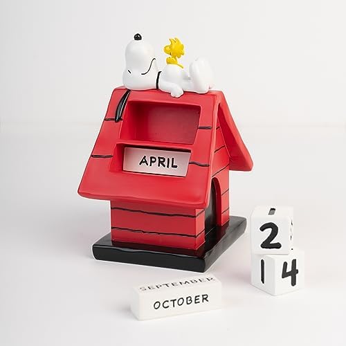 1712349327 820 Grupo Erik Calendario perpetuo 3D Snoopy Doghouse Calendario 3D