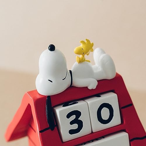 1712349328 568 Grupo Erik Calendario perpetuo 3D Snoopy Doghouse Calendario 3D