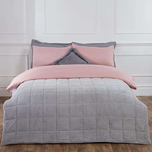 Brentfords Manta de Forro Polar súper Suave para niños, Terapia de sueño, Alivio de la ansiedad y el estrés, Color Gris Plateado, 125 x 150 cm - 4 kg 1 1712360654 366 Brentfords Manta de Forro Polar super Suave para ninos Terapia