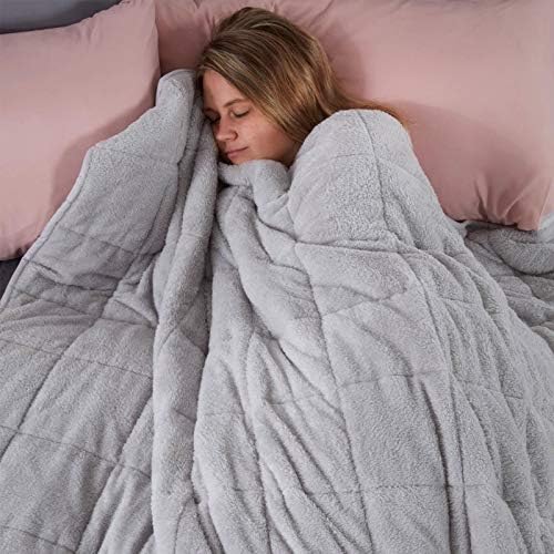 Brentfords Manta de Forro Polar súper Suave para niños, Terapia de sueño, Alivio de la ansiedad y el estrés, Color Gris Plateado, 125 x 150 cm - 4 kg 2 1712360654 74 Brentfords Manta de Forro Polar super Suave para ninos Terapia
