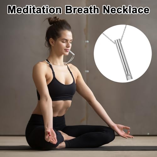 1712425064 603 Omlalayi 2 Piezas Collar de RespiracionDispositivo Anti AnsiedadCollar de Silbato