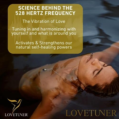 LOVETUNER Collar de afinación de meditación 528 hz Frecuencia del amor | Dispositivo de atención plena para aliviar la ansiedad y el estrés (Cordón de algodón encerado bronce) 2 1712441251 90 LOVETUNER Collar de afinacion de meditacion 528 hz Frecuencia del