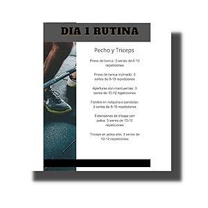 La primera rutina de gimnasio de muchas que te doy en el libro