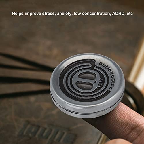 Ejoyous Haptic Coin Clicker Adultos Antique Silver Metal Magnetic Push Slider Estrés Ansiedad Alivio Sensorial Juguete para Oficina - Fidget Haptic Coins para Relajación y Concentración 3 1712553780 212 Ejoyous Haptic Coin Clicker Adultos Antique Silver Metal Magnetic Push