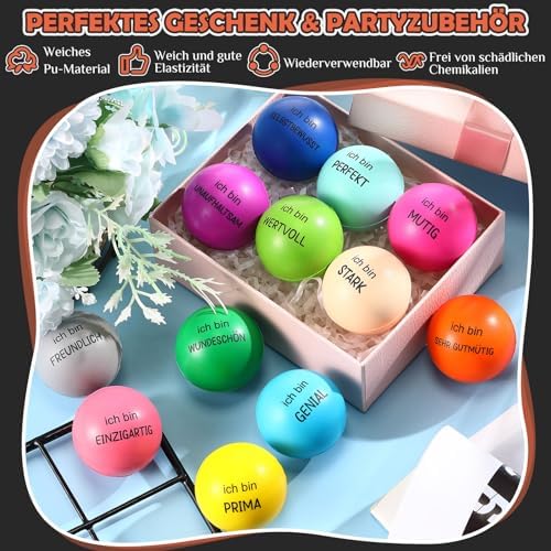 1712577810 213 Aoriher 12 Pelotas Antiestres de Espuma de Colores Brillantes Bolas