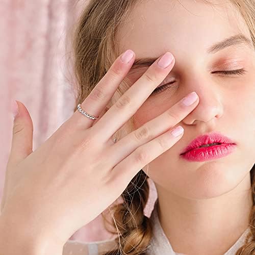 1712622675 461 YADOCA 925 Anillos de Ansiedad de Plata Esterlina para Mujeres