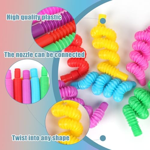 1712706643 670 RTRTGS 16 Pieza Mini Juguetes Sensoriales de Tubos PopJuguetes Sensoriales