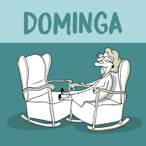 DOMINGA HABLA SOLA