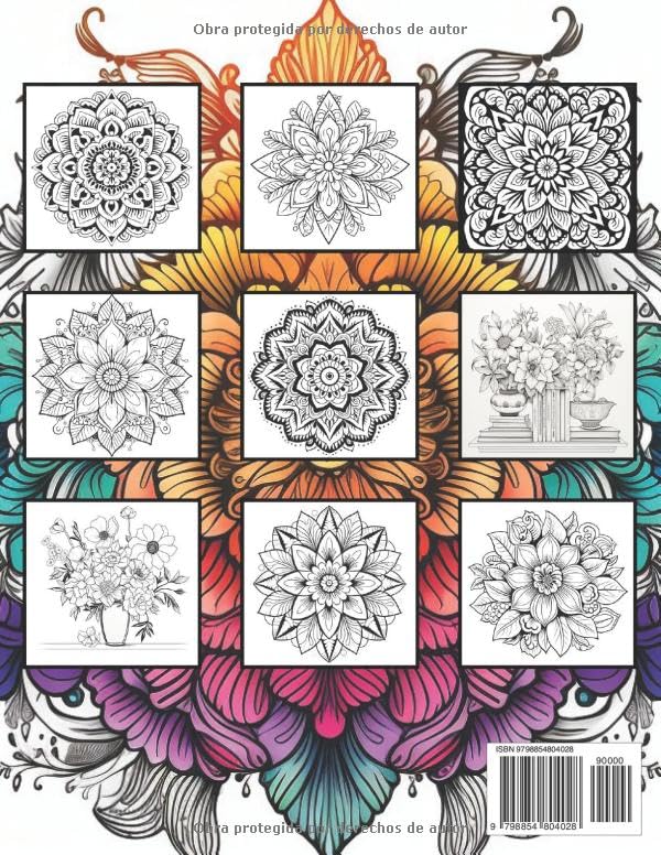 1712764925 798 Mandalas con Patrones Mandalas Florales y Mandalas Invertidos Libro Relajante