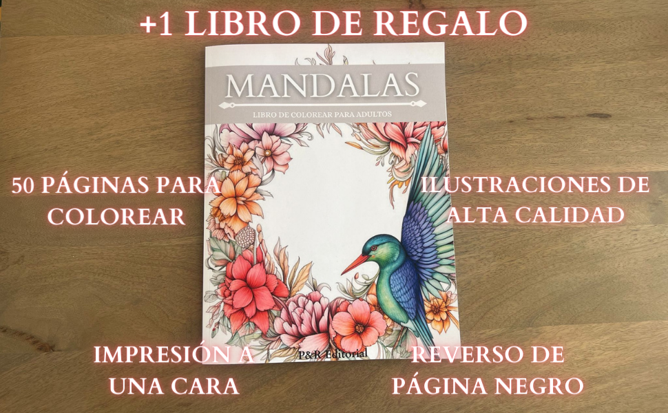 Libro de colorear mandalas para adultos