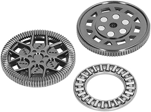 Haptic Fidget Slider Metal Magnetic, Mini Mano Deslizador Háptico Moneda para Adultos Estudiantes Adolescentes, Adhd Edc Ansiedad Alivio Estrés Descompresión, Juguetes Sensoriales (Negro plata) 7 1712772738 558 Haptic Fidget Slider Metal Magnetic Mini Mano Deslizador Haptico Moneda