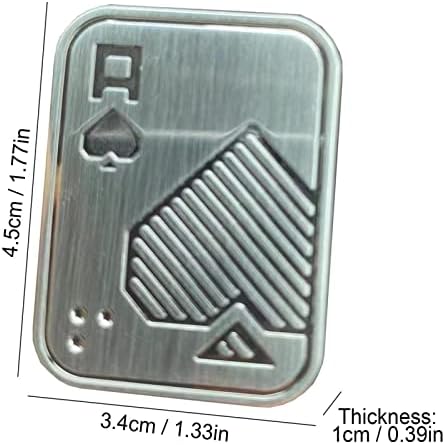 Metal póquer Fidgets Slider, EDC Metal Fidgets Toys para adultos, TDAH autismo ansiedad alivio del estrés, juguete inquietud, regalos para novio y padre 3 1712776812 799 Metal poquer Fidgets Slider EDC Metal Fidgets Toys para adultos