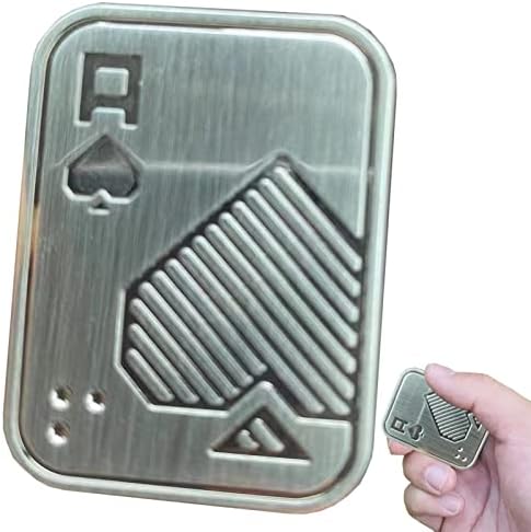 Metal póquer Fidgets Slider, EDC Metal Fidgets Toys para adultos, TDAH autismo ansiedad alivio del estrés, juguete inquietud, regalos para novio y padre 6 1712776813 677 Metal poquer Fidgets Slider EDC Metal Fidgets Toys para adultos