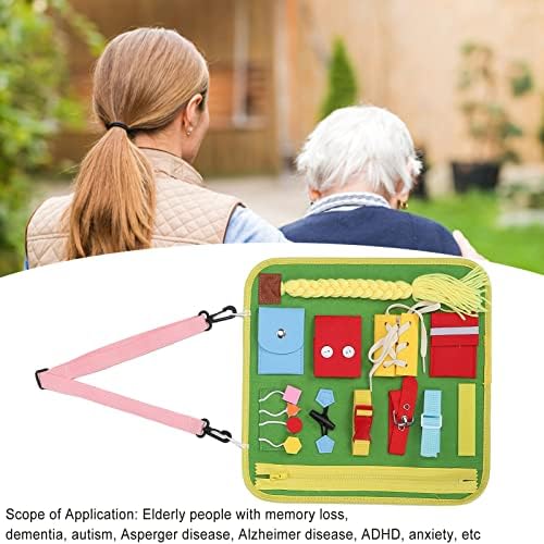Manta antiestrés para personas mayores, actividades de Alzheimer, juguetes sensoriales educativos, manta sensorial de ansiedad para pacientes con Alzheimer, juguete sensorial para aliviar la presión y 3 1712815584 518 Manta antiestres para personas mayores actividades de Alzheimer juguetes sensoriales