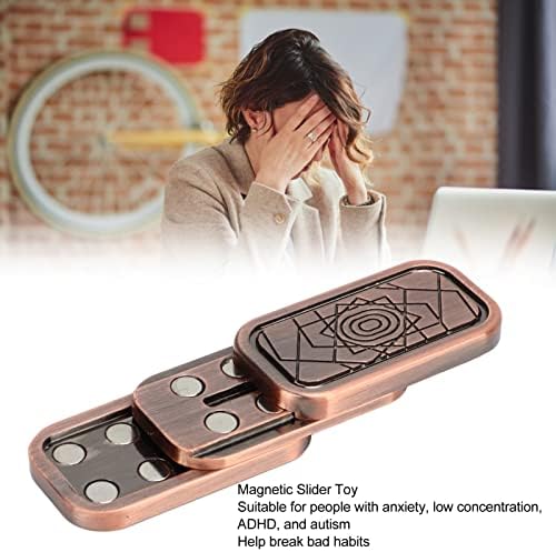 1712828282 838 control deslizante de poquer de metalFidget deslizante magnetico juguetes deslizantes