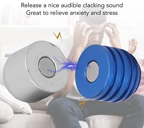 Juguete de Mano para la Ansiedad, Tamaño Portátil, Alivio del Estrés, Sonido de Chasquido, Mejora la Flexibilidad de los Dedos, Juguete de Punta de Dedo Háptico de Metal para Autobús 3 1712962727 118 Juguete de Mano para la Ansiedad Tamano Portatil Alivio del