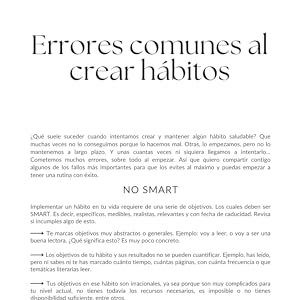 errores comunes al crear habitos saludables