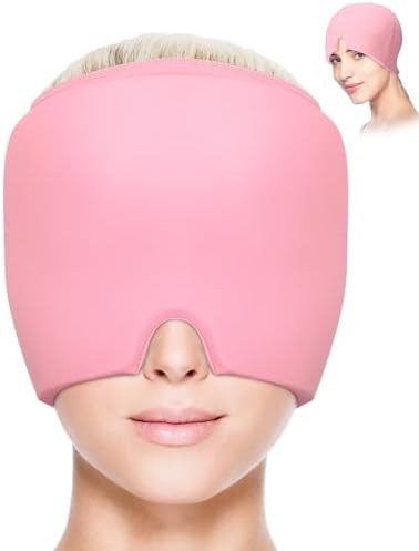 De gel para alivio de dolor de cabeza y migraña, para migraña, gorro migraña frio para terapia de frío, migraine relief cap para alivio de dolor de cabeza, mascara migraña, Alivio Presión Sinusal De gel para alivio de dolor de cabeza y migraña, para migraña, gorro migraña frio para terapia de frío, migraine relief cap para alivio de dolor de cabeza, mascara migraña, Alivio Presión Sinusal