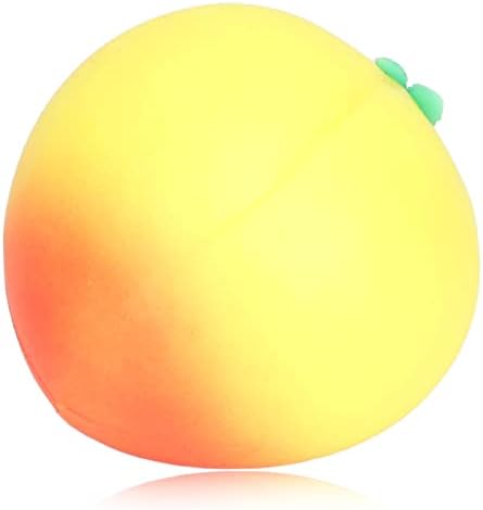 Fruit Stress Ball, Promover la Circulación Sanguínea Aliviar el Dolor Articular Peach StressBall Peach Squeeze Ball Elástico Aliviar la Ansiedad para el Hogar para Adultos(Amarillo) Fruit Stress Ball, Promover la Circulación Sanguínea Aliviar el Dolor Articular Peach StressBall Peach Squeeze Ball Elástico Aliviar la Ansiedad para el Hogar para Adultos(Amarillo)