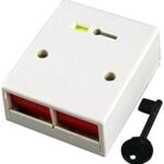 SSKHE Collar de Respiración, Collar de Alivio de la Ansiedad, Collar de Silbato, Meditación, Alivio del Estrés, Collar de Práctica de Respiración Profunda Portátil, Adecuado para Hombres y Mujeres 9 CQR padp2/WH/G1 – doble botón pánico + llave Ataque Personal – Grade 1 – blanco
