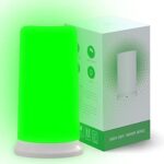 iKeener Lámpara terapia luz verde,para personas que sufren migrañas,cabeza,alivio estrés,relajación ...