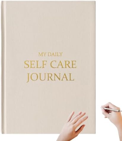 SCOOVY Diario diario de gratitud,Cuaderno de diario de gratitud | Cuaderno inspirador | Cuaderno inspirador de cuidado personal con tapa dura duradera para mujeres y hombres