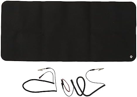 Almohadilla de puesta a tierra, para Aliviar el Estrés y Reducir la Ansiedad, Alfombrilla de Ratón de Conexión a Tierra de PU Suave con Cable de 5m para Personas Mayores 30 X 68 cm Almohadilla de puesta a tierra, para Aliviar el Estrés y Reducir la Ansiedad, Alfombrilla de Ratón de Conexión a Tierra de PU Suave con Cable de 5m para Personas Mayores 30 X 68 cm