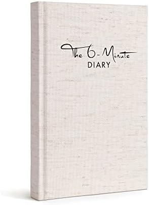 UrBestSelf Diario The 6-Minute Diary (el original). Diario de gratitud para hombres y mujeres, diario de manifestación, cuaderno de bienestar diario para una mayor conciencia plena
