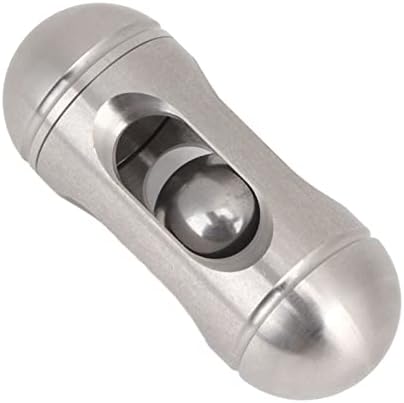 Wakects Portátil ADHD Autismo Ansiedad Alivio del Estrés Magnético Fidget Juguete Metal Finger Bead Push Slider con Forma de Cápsula Hueca Juguete Sensorial Wakects Portátil ADHD Autismo Ansiedad Alivio del Estrés Magnético Fidget Juguete Metal Finger Bead Push Slider con Forma de Cápsula Hueca Juguete Sensorial