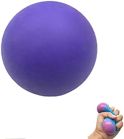 Wopohy Juguete sensorial de bola antiestrés, bolas antiestrés para aliviar la ansiedad, juguetes sensoriales para autismo, TDAH, juguete de silicona suave para niños, juguetes esponjosos para fiestas