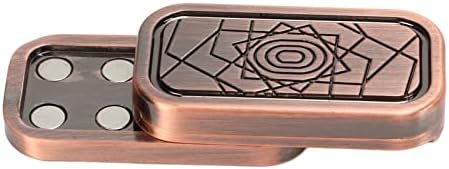 Tnfeeon Juguete Deslizante Magnético, Juguetes de Mano de Metal para Adultos, Juguetes para Aliviar el Estrés y la Ansiedad, Juguetes de Escritorio de Oficina